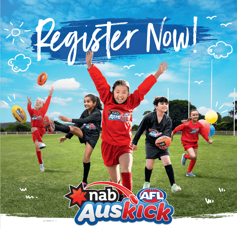Register for Term 2 Auskick Register for Term 2 Auskick